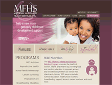 Tablet Screenshot of mfhs.org